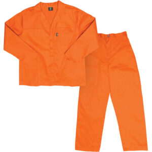 3333ORPC Paramount Polycotton Conti Suit Orange