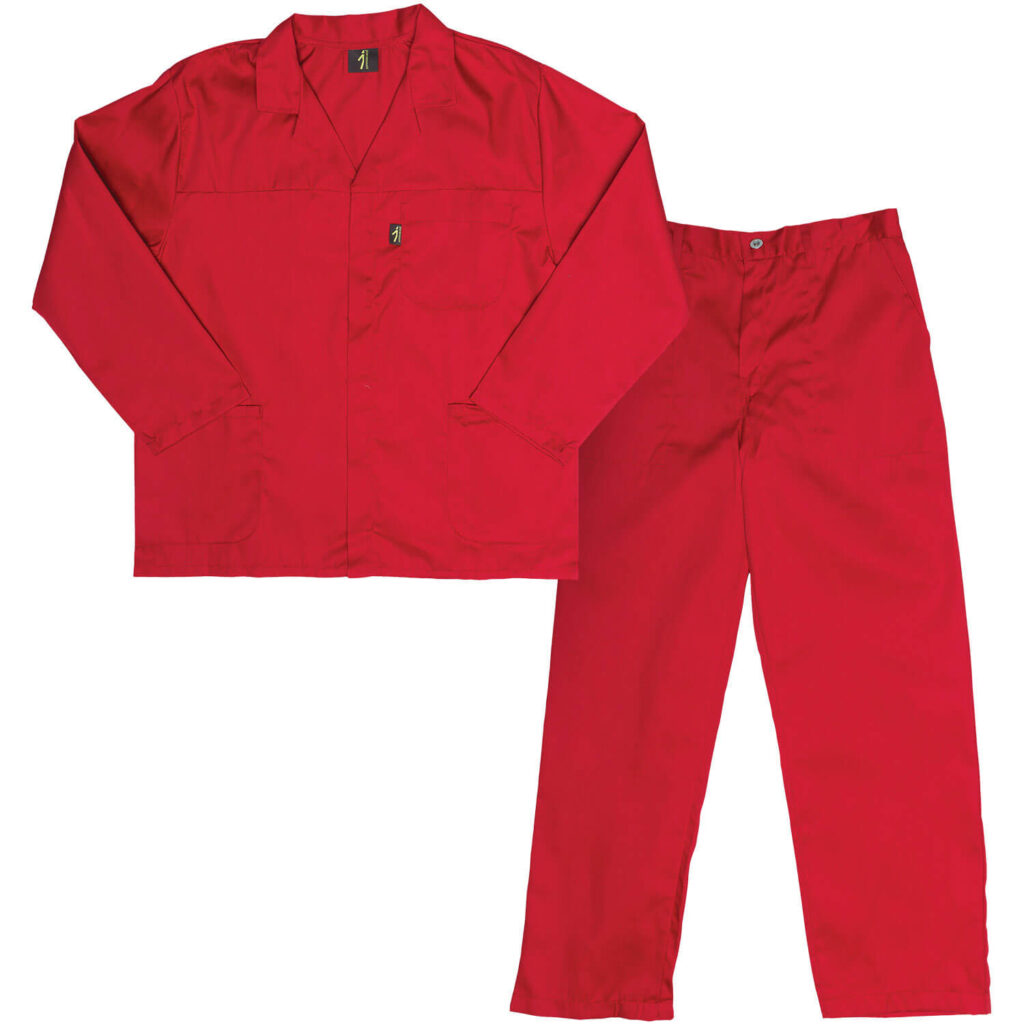 3333REPC Paramount Polycotton Conti Suit Red