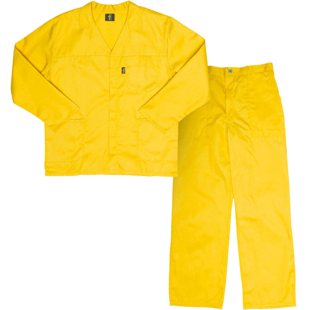 3333YEPC Paramount Polycotton Conti Suit Yellow