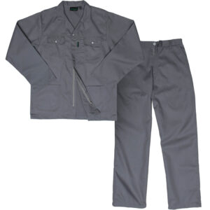 4014GRPC34 Polycotton Conti Suit Grey