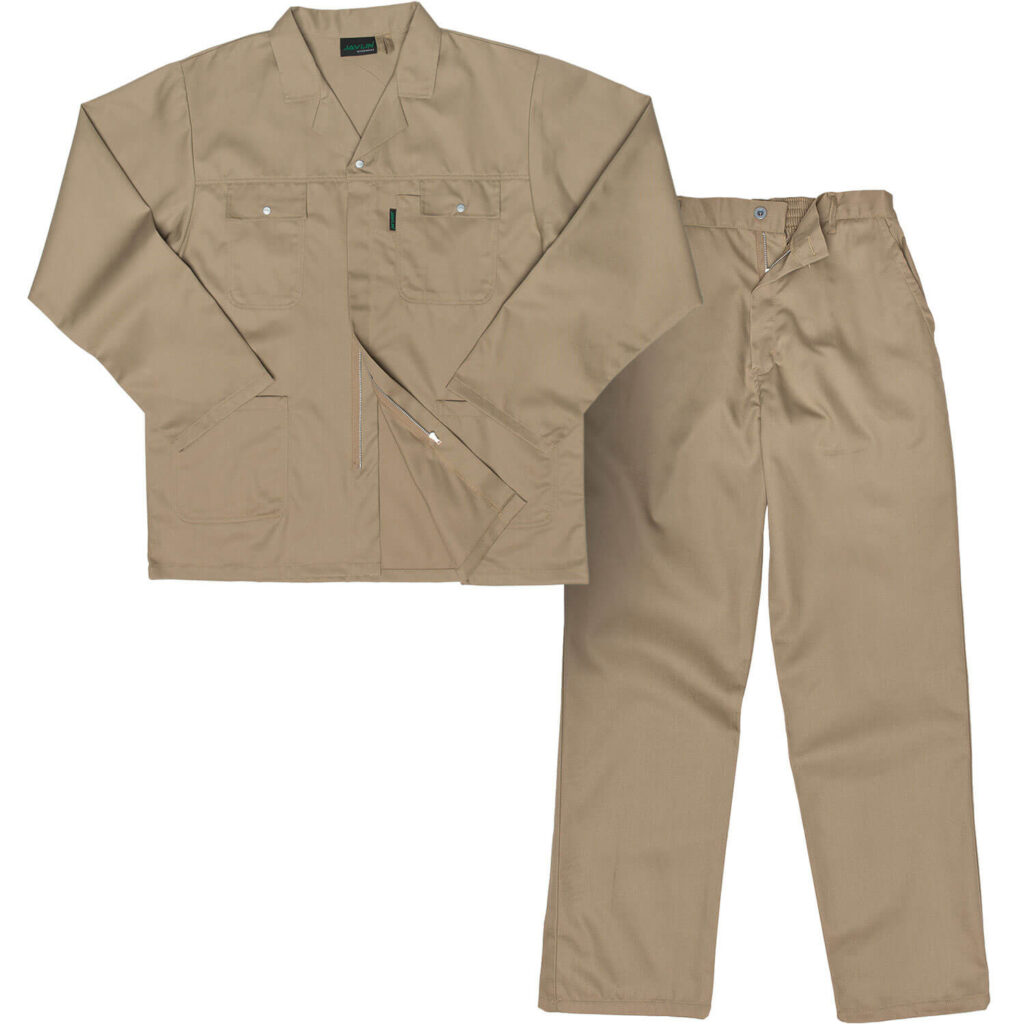 4014KHPC34 Polycotton Conti Suit Khaki