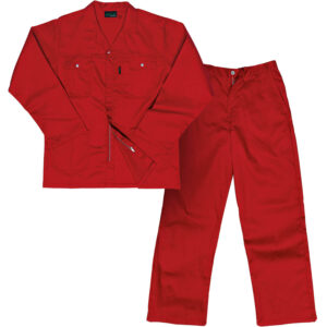 4014REPC34 Polycotton Conti Suit Red