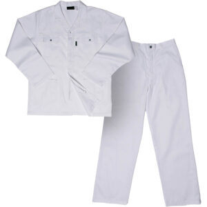 4014WHPC34 Polycotton Conti Suit White