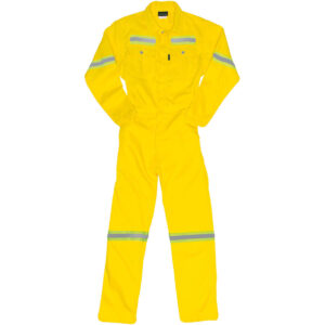 4811YEJC32 J54 Reflective Boiler Suit Yellow