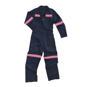 6403NA32 Womens J54 Reflective Boiler Suit Navy