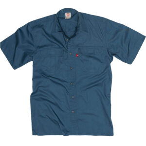 SM016ABS Expedition Bush Shirt Airforce Blue