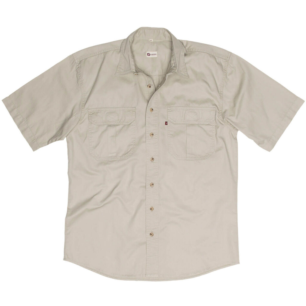 SM016STS Expedition Bush Shirt Stone