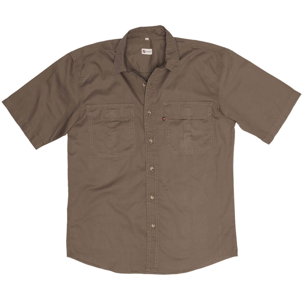 SM016TAS Expedition Bush Shirt Taupe