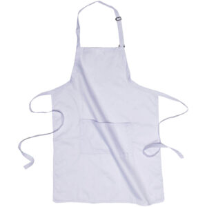 javlin full chefwear kitchen apron white 4650 WH PC