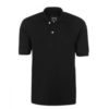 jonsson classic regular fit cotton black golfer