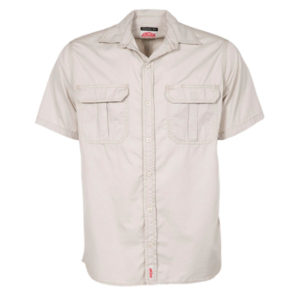 jonsson legendary cotton short sleeve shirt stone